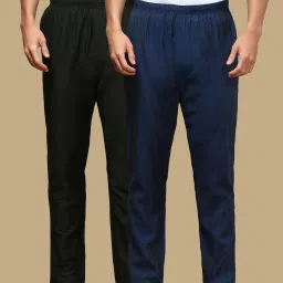 Pack of 2 Men's Printed Viscose Blend Pyjama Pack of 2 Elasticwaist with Side Pockets Men Pyjama-picture-20