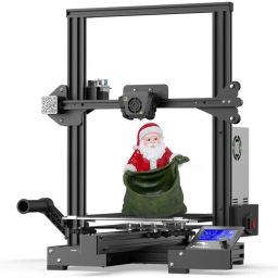 Ender 3 Max Upgraded 3D Printer | Meanwell Power Supply | Silent Mainboard | Tempered Carborundum Glass Plate | Large Print Size 300x300x340mm 3D Printer-9