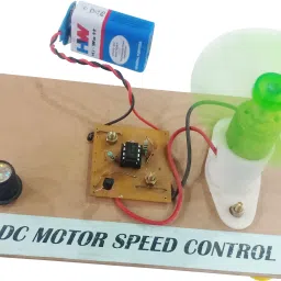 melody's DC Motor Speed Control Physics Working Project Educational Kit for Class 10 & 12 image 5
