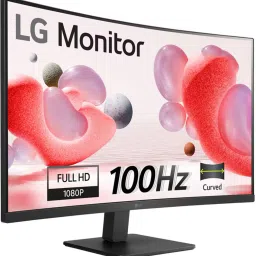 LG 80.01 cm (31.5 inch) Curved Full HD LED Backlit VA Panel with HDMI X 2, VGA, Headphone Out, Reader Mode, Flicker Safe, Tilt Adjustable, 3-Side Virtually Borderless Monitor (32MR50C-BB.CTRVMR) image 4