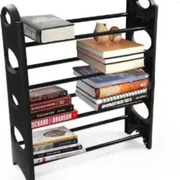 Bookshelf Plastic Open Book Shelf-17