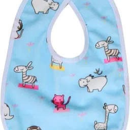 ® Bib for Infants Daily Use Super Soft Cotton Fast-Dry Printed Bibs-image-5