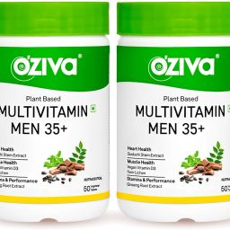 Plant Based Multivitamins for Men 35+, For Heart & Muscle Health,Improve Stamina-image-82