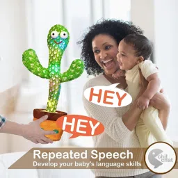 Dancing Talking Cactus Plush Toy, Wriggle, Singing, Repeats What You Say-953-image-43