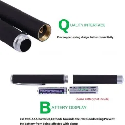 luzzo Green Laser Disco Pointer Pen with Adjustable Cap image 4
