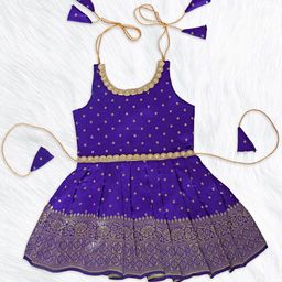 UFB Polka Dot Print Jacquard Fit & Flare Dress-image-71