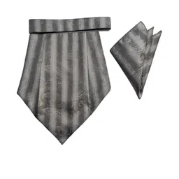 Paisley Design Cravats & Pocket Square Combo-image-92