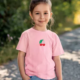 Trendyol Girls Graphic Printed Round Neck Relaxed Fit Casual T-shirt-picture-30