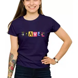 Moda Rapido Typography Printed Round Neck Cotton T-Shirt-picture-19
