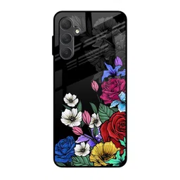 QRIOH Floral Printed Samsung Galaxy M54 5G Back Case Mobile Accessories-image-75