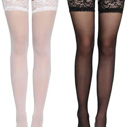 NESKA MODA Women Black Stockings-image-62