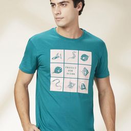 Being Human Men Graphic Printed Round Neck Cotton Slim Fit T-shirt-picture-5