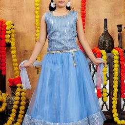 Muhuratam Ready To Wear Net Lehenga Choli-image-91