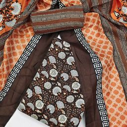 LeeliPeeri Designer Printed Unstitched Dress Material-image-32