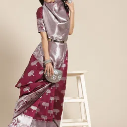 KALINI Woven Design Zari Art Silk Banarasi Saree-image-59