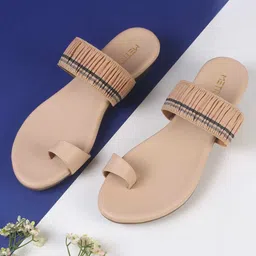 Metro Women Woven Design Block Mules with Bows-11