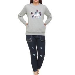 WOOL 4U Women Typography Printed Sweatshirt-image-88