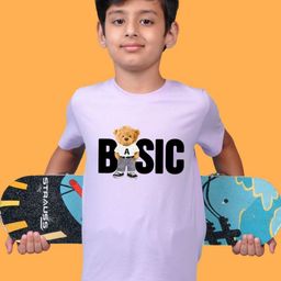 NUSYL Boys Graphic Printed Round Neck Cotton T-shirt-picture-29
