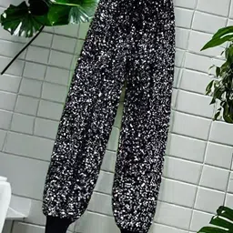 MADE FOR HER LABEL Women Floral Printed High-Rise Joggers Trousers-image-7