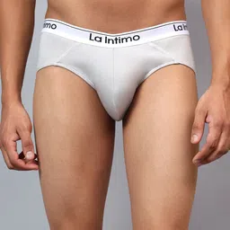La Intimo Anti-Microbial Basic Brief LXMUBR02GY-image-85