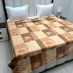 Pure Decor Brown & White Printed 260 TC Pure Cotton King Size Duvet Cover-picture-39