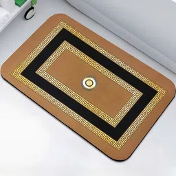 IVAZA Tan Anti-Slip 550 GSM Bath Mat for Bathroom-image-71
