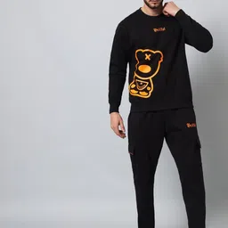 GRIFFEL Printed Round Neck Tracksuit-picture-23