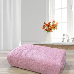 LABHAM Pink Pure Cotton 500 GSM Bath Towel-image-18