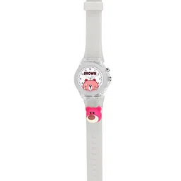 SWADESI STUFF Unisex Kids Dial & Bracelet Style Straps Analogue Watch MULTI WHITE PANDA image 2