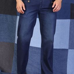 VESTIDO MODAS Men Straight Fit Mid-Rise Stretchable Jeans-image-28