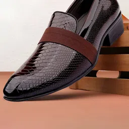 Bxxy Men Round Toe Mid-Top Loafers-picture-4
