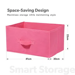 Kuber Industries Pink Set of 3 Regular Drawer Organiser Organisers image 5