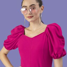 Dream Beauty Fashion Women Puff Sleeve Regular Top-picture-20
