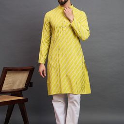 House of Pataudi Floral Printed Mandarin Collar Straight Kurtas-picture-31