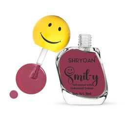SHRYOAN Smily Ultra Glossy Long Lasting Nail Polish - 11 ml - Cordovan - 32-54