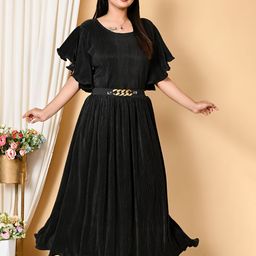 BAESD Fit & Flare Maxi Dress-image-30