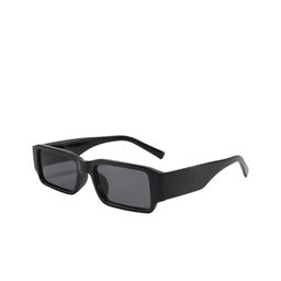 LEGEND EYEWEAR Unisex Black Lens & Black Rectangle Sunglasses with-image-25