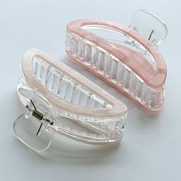 Silvr Bear Women Set of 2 Claw Clip-45