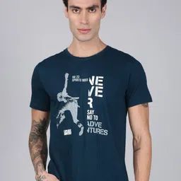 Urban Dog Men Typography Printed Round Neck Cotton T-shirt-picture-21