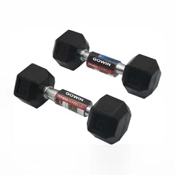 HackerX Set Of 2 Fixed Weight Dumbbell - 2.5Kg Each-14