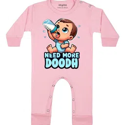 Arvesa Need More Doodh Printed Bodysuit-40