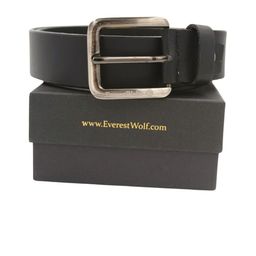 Everestwolf Men Textured Leather Formal Belt-image-94
