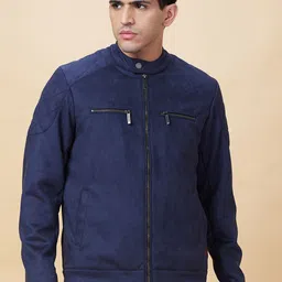Being Human Men Cotton Collarless Long Sleeves Tailored Jacket-picture-12