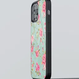 macmerise Floral Printed iPhone 12 Pro Back Case Mobile Accessories-picture-13