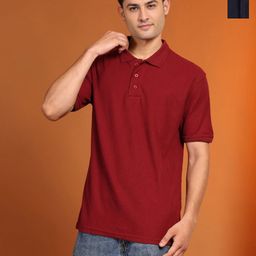 Moda Rapido Men 2 Polo Collar T-shirt-image-41