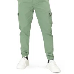 UNOseven Boys Smart Tapered Fit Cargo Joggers-image-72