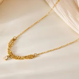 MYKI Stainless Steel Gold-Plated Chain-39