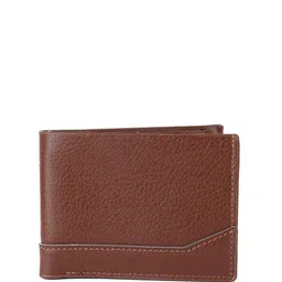 SAZARA Men Textured Leather Two Fold Wallet-picture-0