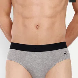 LOGGERHEAD Pack Of 3 Cotton Hipster Briefs LHFB004-Grey-Black-Anthra-image-93
