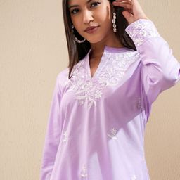 Vishudh Embroidered Longline Top-picture-10